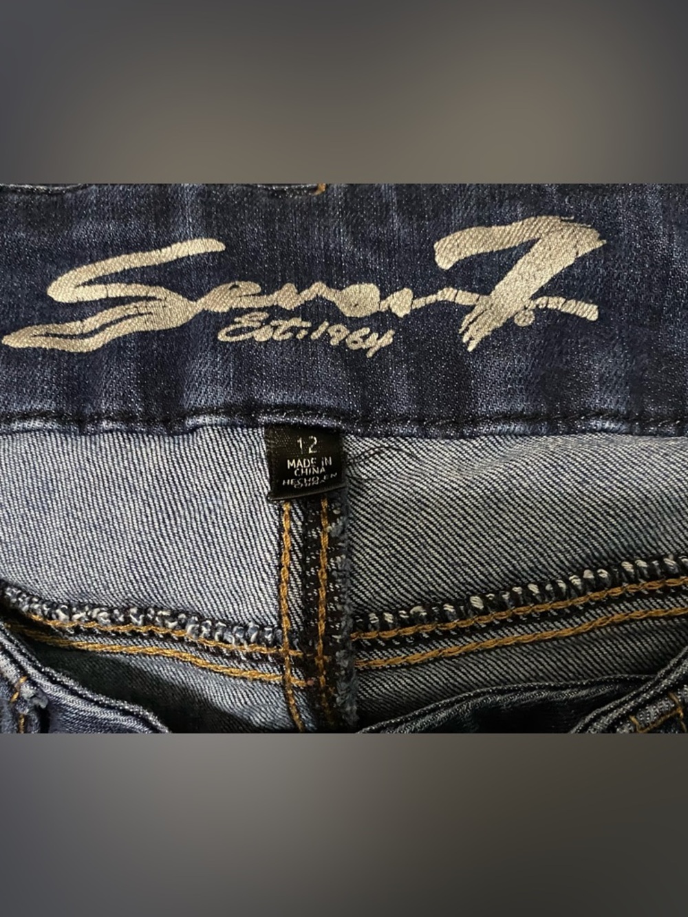Seven7 Tummyless Skinny Jeans - Picture 6 of 7